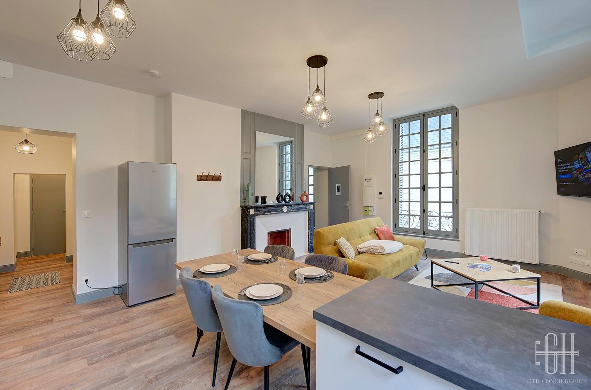 Appartement Le Racine / Colbert - Bords De Loire à Tours Extérieur photo