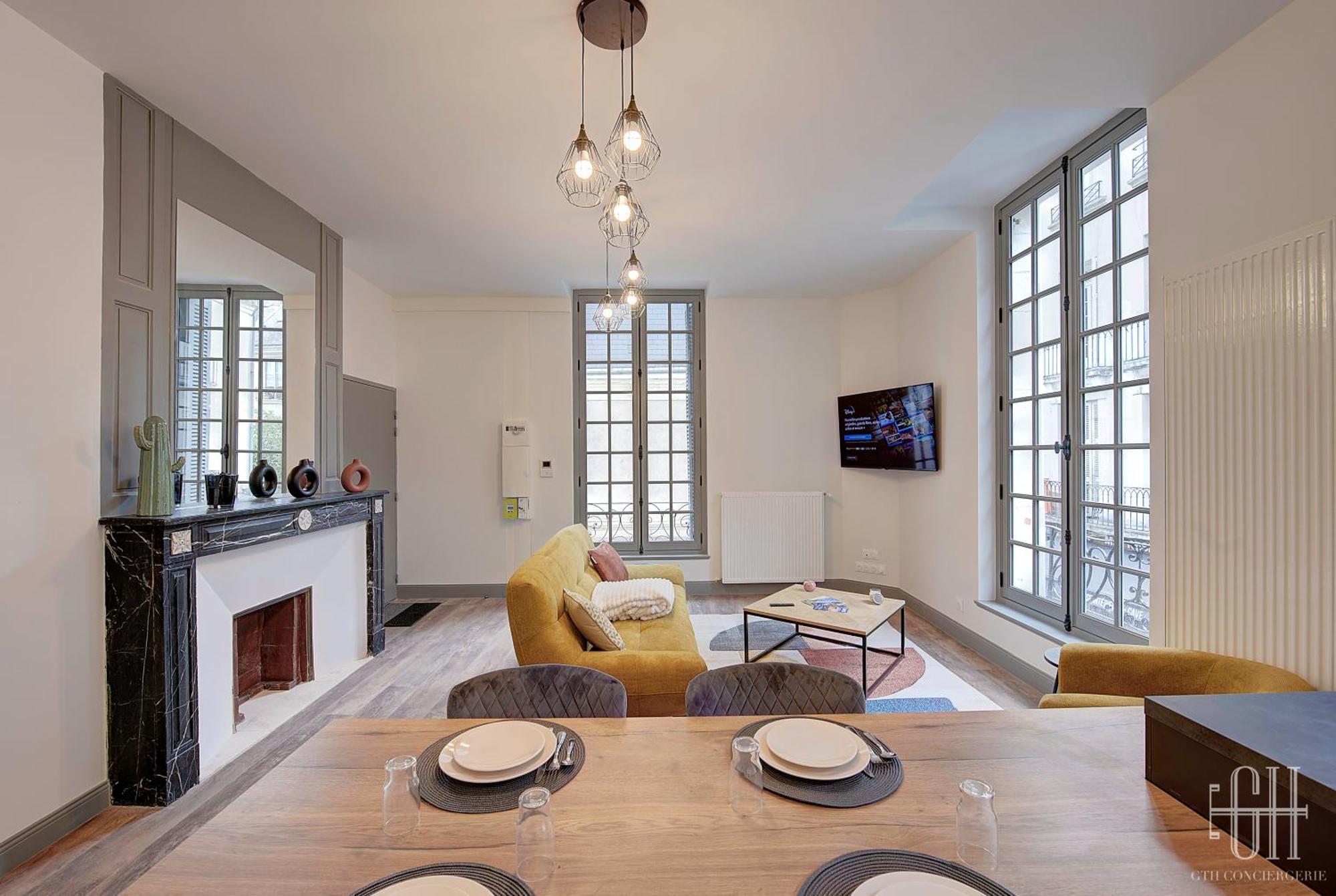 Appartement Le Racine / Colbert - Bords De Loire à Tours Extérieur photo